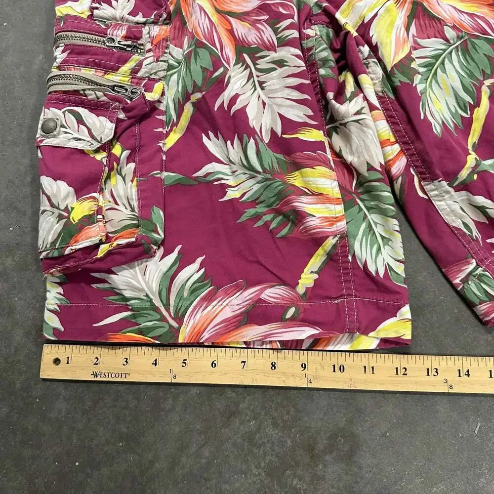 Polo Ralph Lauren Tropical Floral Pink Cargo Shorts